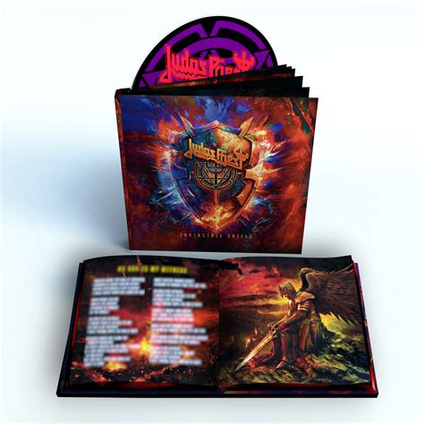 Judas Priest Invincible Shield Cd Deluxe Horizons Music