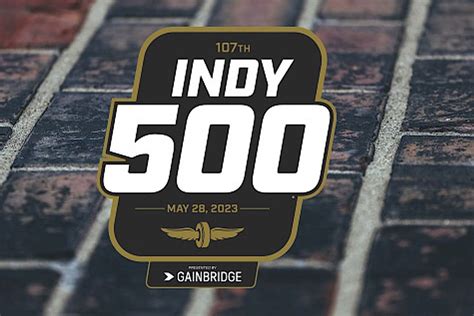 2023 Indy 500 Logo Revealed As Gainbridge Extends Deal
