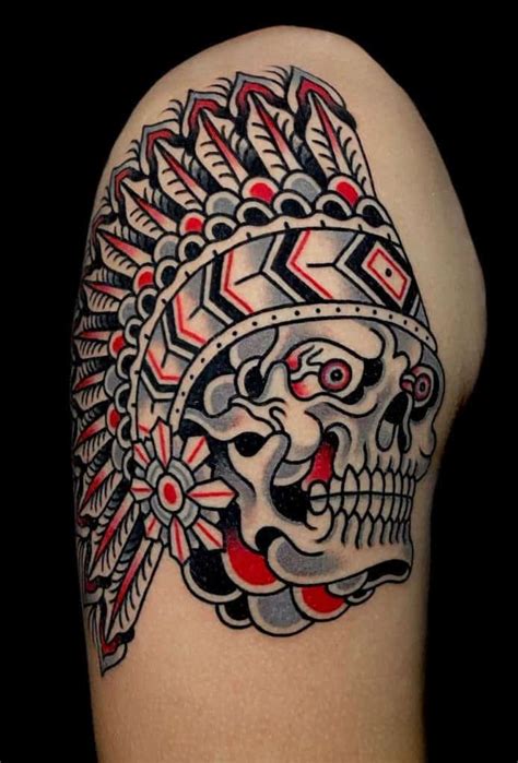 Indian Skull Tattoos Meanings Main Themes And Tattoo Designs