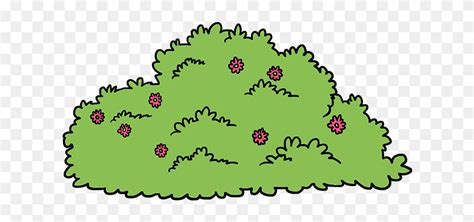 How To Draw Bush Drawing Of A Bush Clipart 5617443 Pinclipart