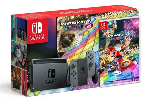 Nintendo Switch Y Mario Kart 8 Deluxe Pack Confirmado Y Exclusivo De