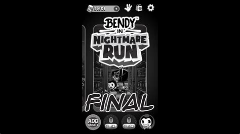 Bendy In Nightmare Run Final Bendy In Dewey Decimated Youtube