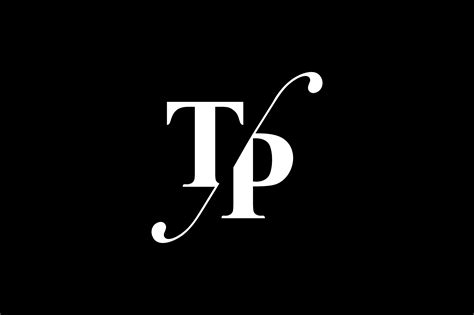 Tp Monogram Logo Design By Vectorseller