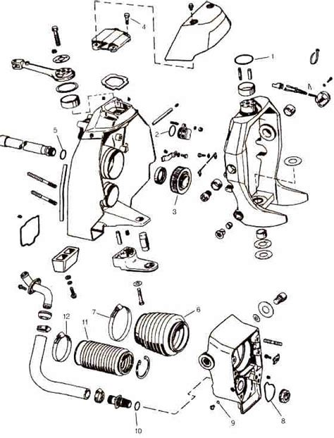 Volvoomc Cobra Sx Omc Parts Drawing Transom