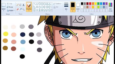 Check spelling or type a new query. Drawing Anime on Paint - Naruto Speedpaint - YouTube