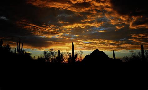 An Arizona Desert Sunset Photograph By Saija Lehtonen Fine Art America