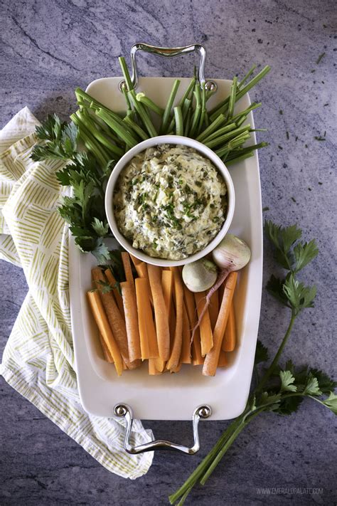 Celery Root Dip A Healthier Take To Spinach And Artichoke Emerald Palate