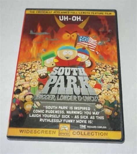 South Park Bigger Longer And Uncut Dvd Ebay
