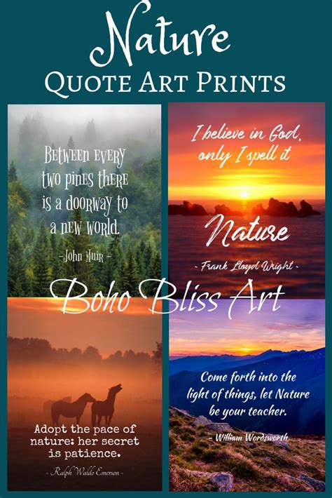 Nature Quote Art Prints Art Prints Quotes Nature Quotes Art Prints