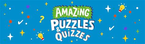 Amazing Puzzles And Quizzes For Kids 3 Books Set Puzzles And Quizzes For 6