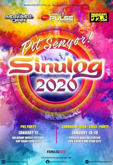Cebu Sinulog Parties 2020 The Whats Wheres And Hows