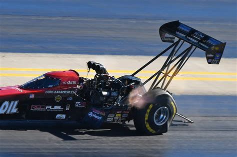 Nhra Top Fuel Dragster Tire Distortion Hot Rod Network