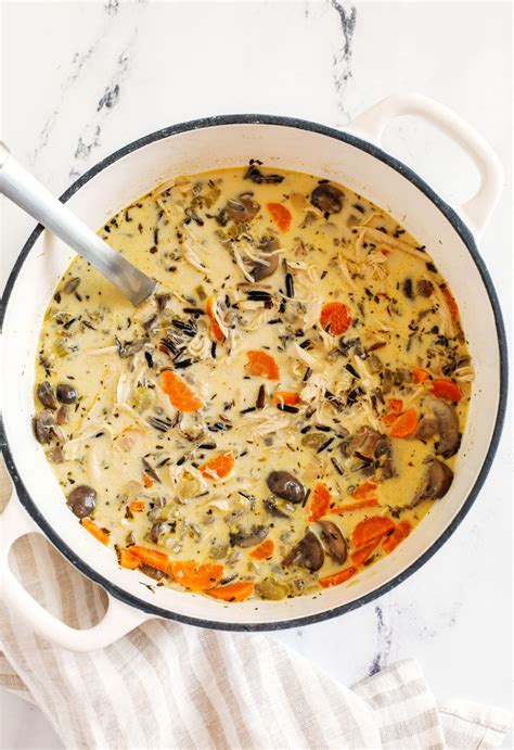 Chicken And Wild Rice Soup Eat Yourself Skinny