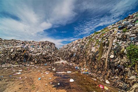 Garbage Dump Hill Stock Photo Image Of Rubbish Nature 133869052
