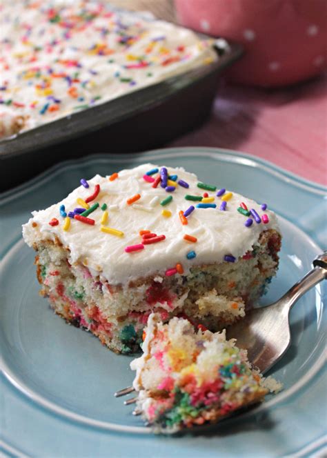 the best funfetti cake starting with a boxed mix i dig pinterest