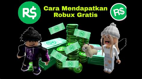 Cara Mendapatkan Robux Gratis Di Roblox Indonesia Youtube