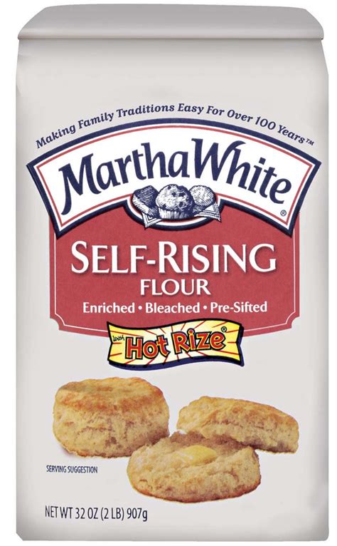 Chances are high that you already have those staples in your pantry already too. Self-Rising Flour - Martha White - Martha White