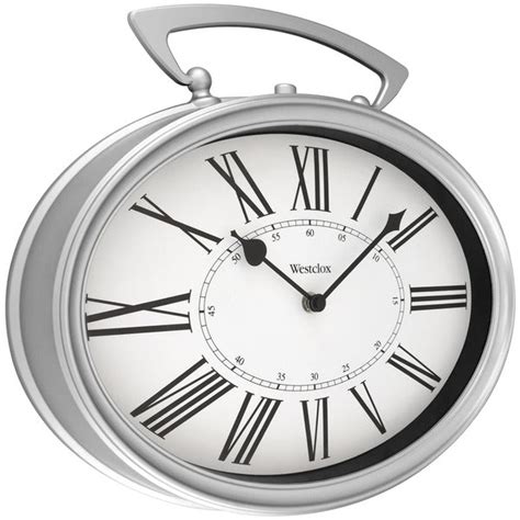 Westcloxr 33992 15 Oval Pocket Watch Wall Clock — Improve Depot Llc