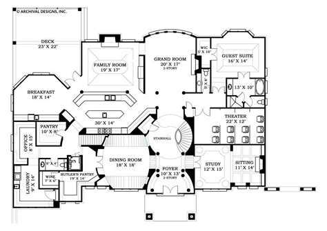 Luxury Floor Plans With Basements Openbasement