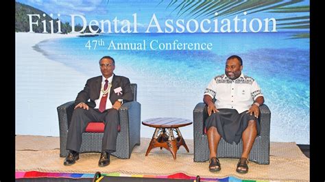 Fijian Minister For Health Officiates At The Fiji Dental Assoc