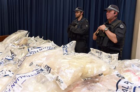 Drugs Worth 12bn Seized As Australian Police Target Organised Crime