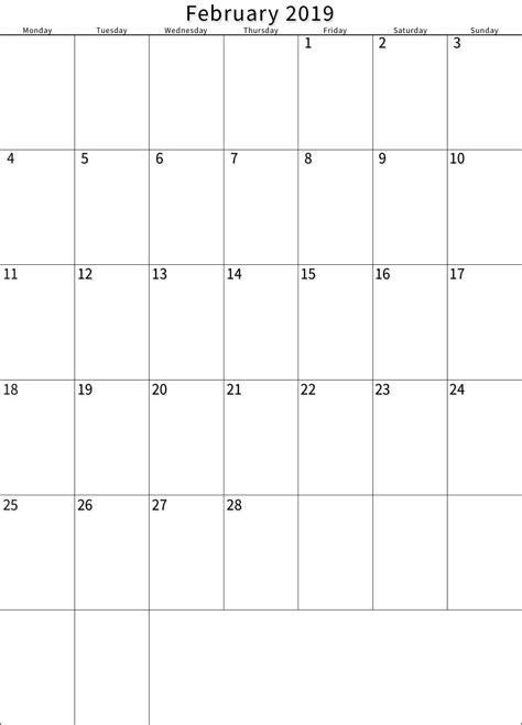 2016 Monthly Calendar Template 15 Free Printable Templates Free