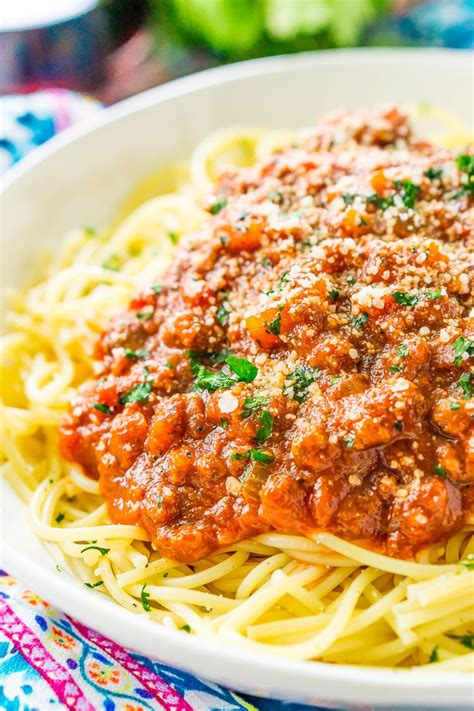 This Easy Spaghetti Bolognese Sauce Recipe Is A Simple Take On An