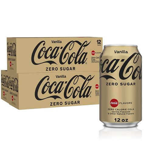 Coke Zero Vanilla Fridge Pack Bundle 12 Fl Oz 36 Pack