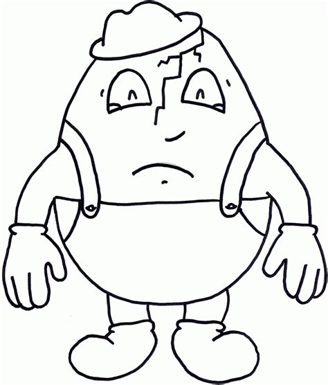 Humpty Dumpty Coloring Pages - Coloring Home