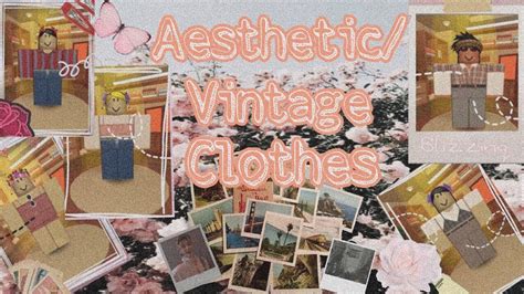 Roblox Aesthetic Vintage Clothes Youtube