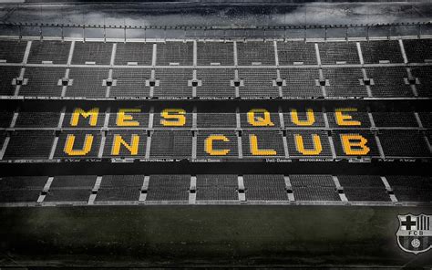 Mes Que Un Club Camp Nou Barca Wallpaper Free Desktop
