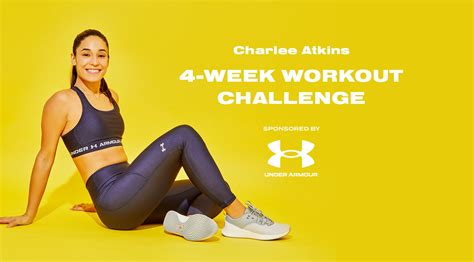 Charlee Atkins Four Week Workout Plan Popsugar Fitness