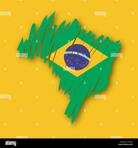 Mapa De Brasil Imagen Vector De Stock Alamy
