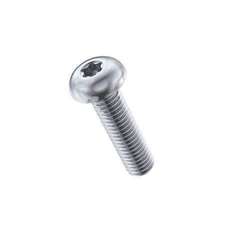Buy M4 X 6mm T20 Torx Button Screws Iso 7380 Stainless Steel A2