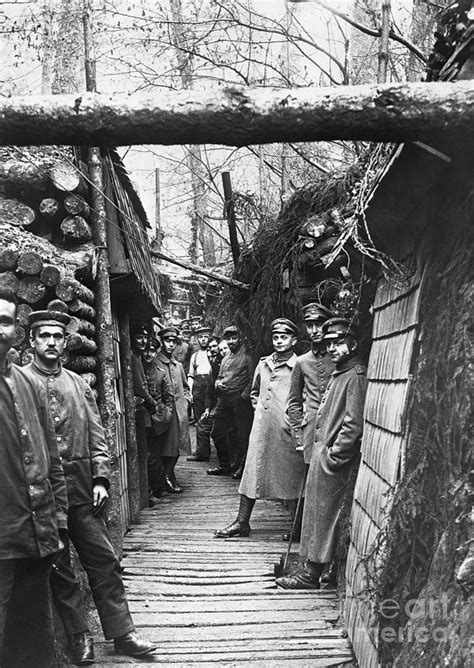 German Trenches On The Western Front Photograph By Bettmann Pixels