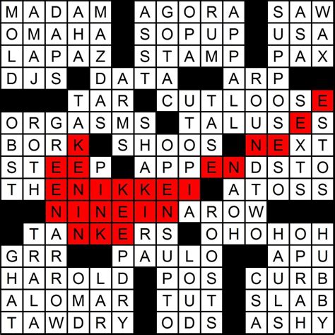 These puzzles are fun activities intended for students of all ages and ability levels. MGWCC #279 — Friday, October 4th, 2013 — "Music to My Ears ...