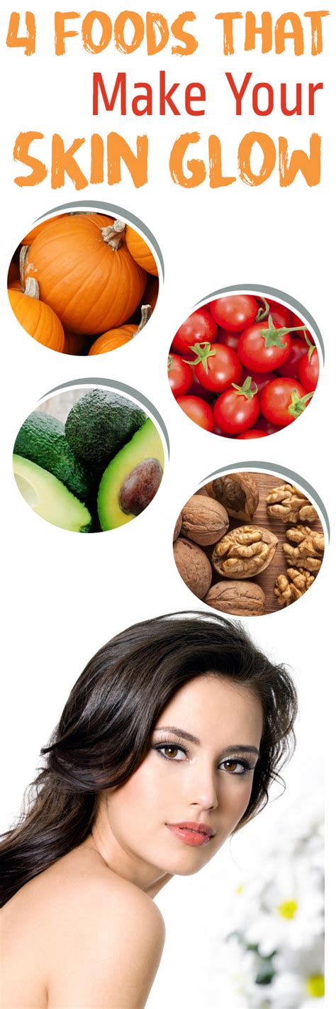 4 Foods That Make Your Skin Glow