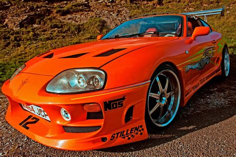 The Fast And The Furious Supra Famous Movie Cars Toyota Supra Fast Cars