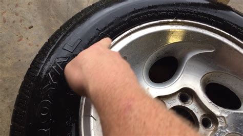 One Way To Fix Slow Tire Leak Leaking At The Bead Around The Rim