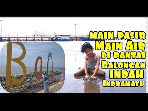 Asap hitam masih terlihat di kompleks kilang minyak pertamina balongan, indramayu, jawa barat. #183 Main Air & Main Pasir Di Pantai Balongan Indah ...