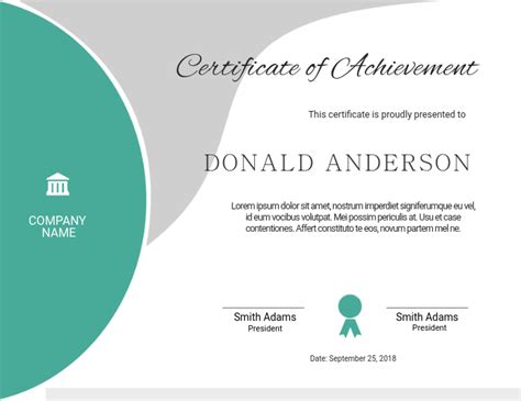 But you'll need either microsoft powerpoint or google slides to edit them. Editable Certificate Template | PosterMyWall