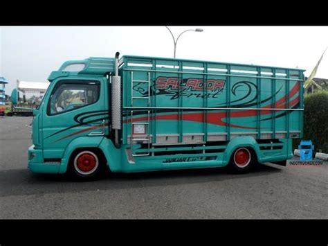 Cargo & freight company in medan, indonesia. Modifikasi Truk Fuso Canter Hijau (Interior Keren) - YouTube