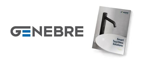 Nuevo Catálogo de grifería pública electrónica para baño de GENEBRE