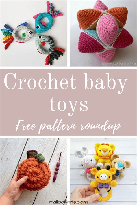 Crochet Baby Toys Free Pattern Roundup