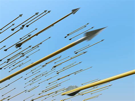 Arrows In Flight Stock Photos Pictures And Royalty Free Images Istock