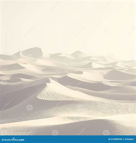 Enchanting Desert Dunes: a Visual Journey Stock Illustration