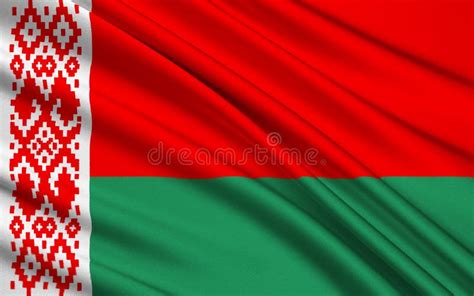 Flag Of Belarus Minsk Stock Photo Image Of Love Democracy 123403384