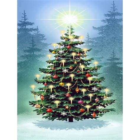 The Christmas Tree 5d Diamond Painting Five