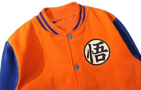 Its orange color reminds you goku. Dragon Ball Jacket | Z Goku Varsity Style - Hjackets