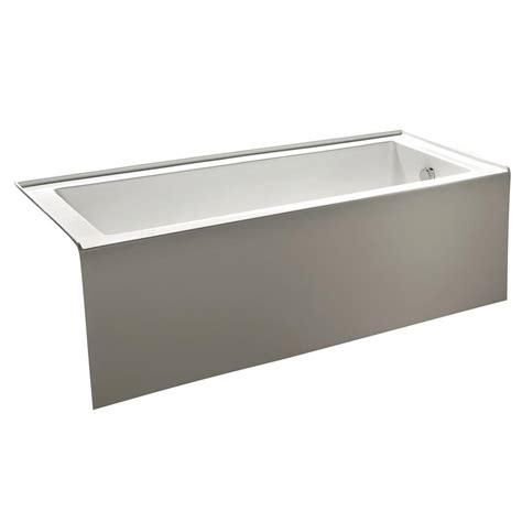 The original alcove tub installation system. Kingston Brass Contemporary 5 ft. Acrylic Right Hand Drain ...